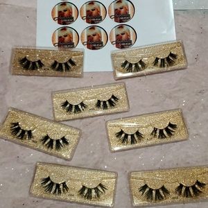 Makeup Eyelashes 3D Mink Lashes Fluffy Soft Wispy